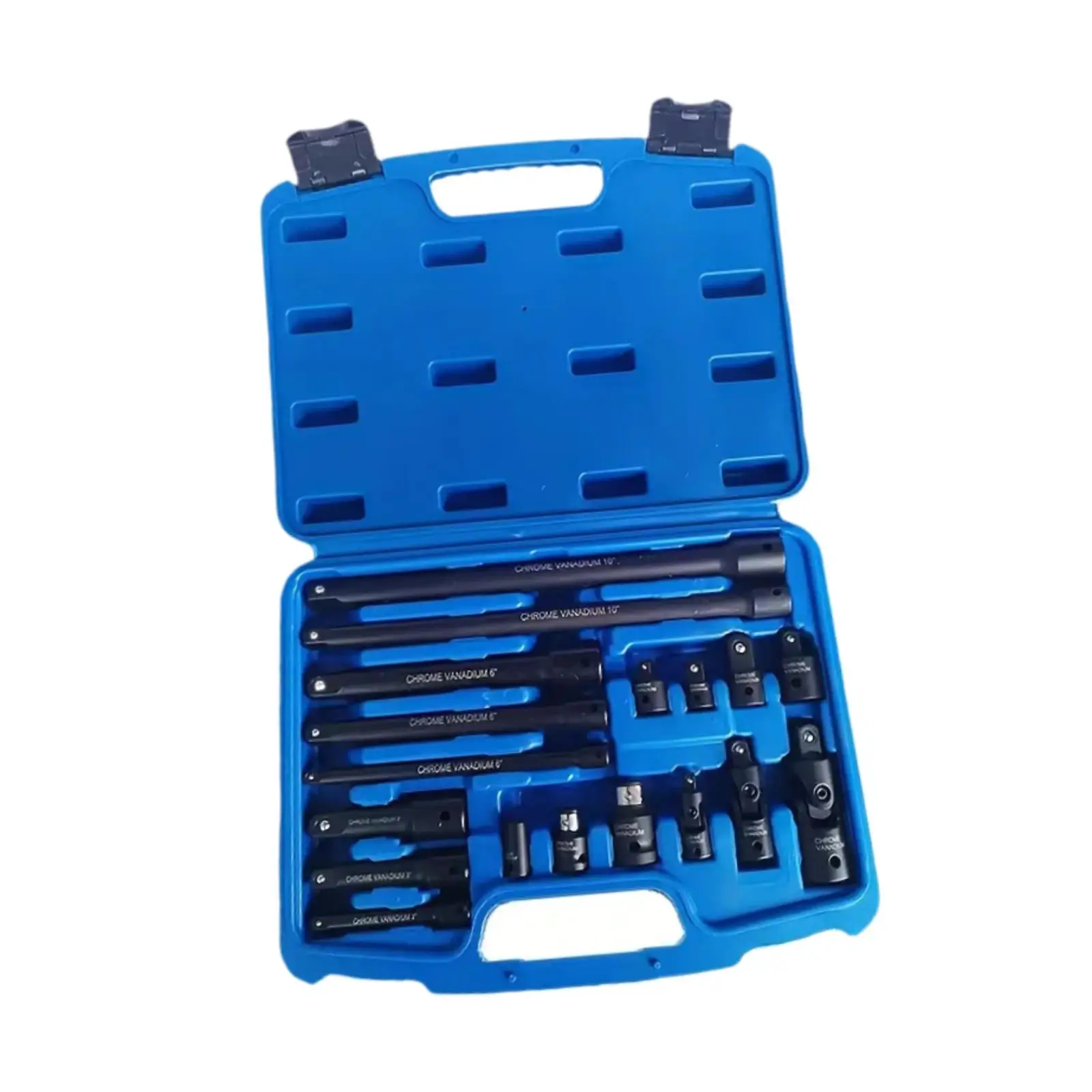 

18Pcs Drive Socket Extension Set Premium Accessory Impact Coupler Multifunctional with Box Drive Tool Accessory Socket Adapter