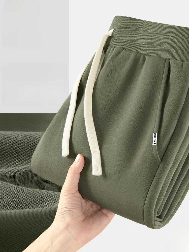 

Спортивные брюки M Leisure, весна 2026, новые молодежные спортивные штаны прямого кроя, средняя посадка, хлопок/полиэстер