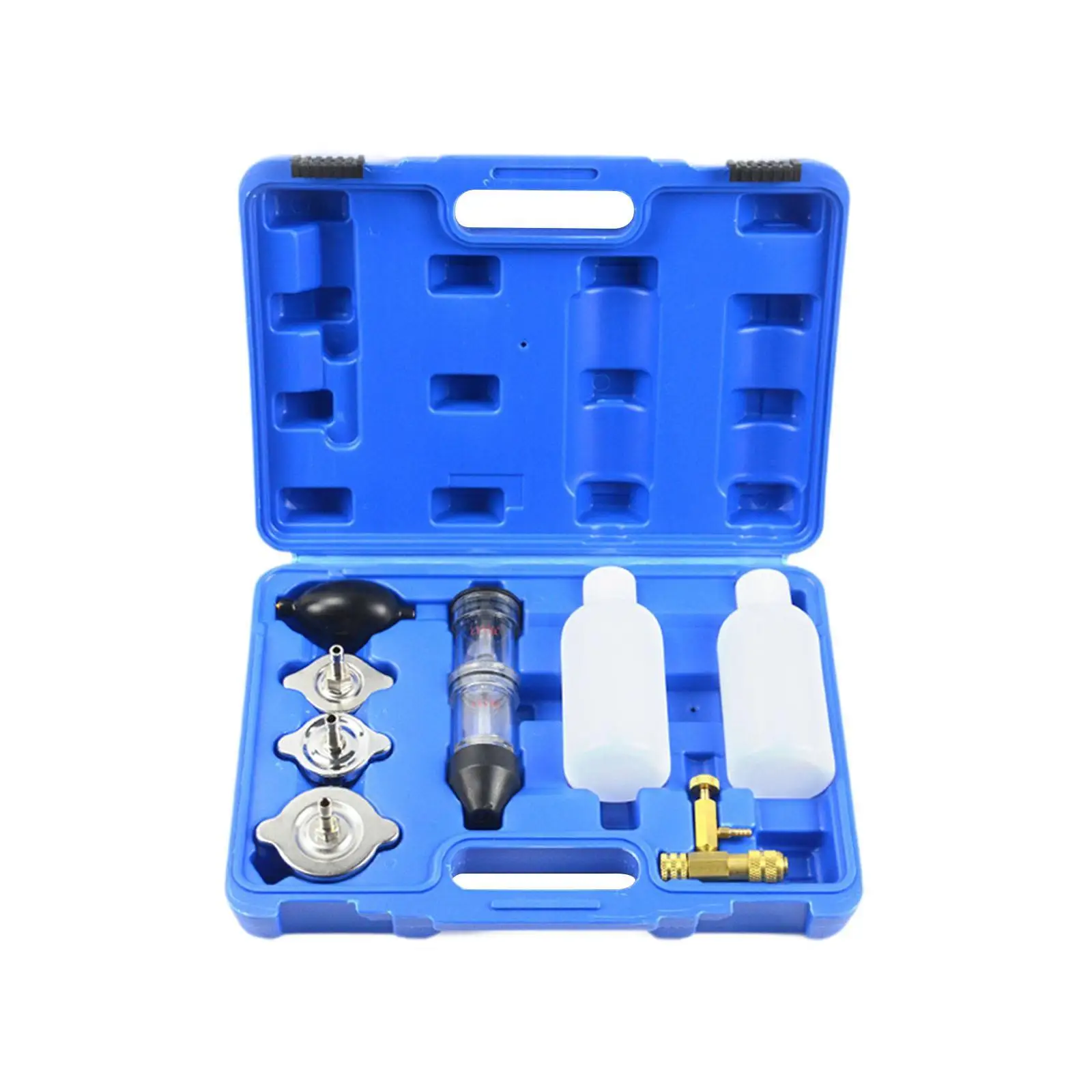 

8 Pieces Combustion Leak Test Kit Carrying Case Automotive Simple Operation