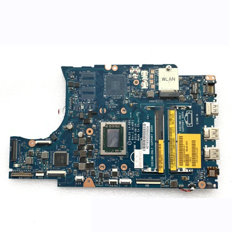 

0M3RN1 LA-D803P A10-9600 FOR DELL Inspiron 15 5565 Display Motherbroad Test ok