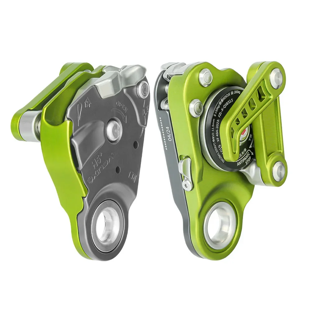 New H Series H5 Descent Device, Outdoor High-Altitude Equipment Protection Device, Anti-Panic Descent Descender for Rescue