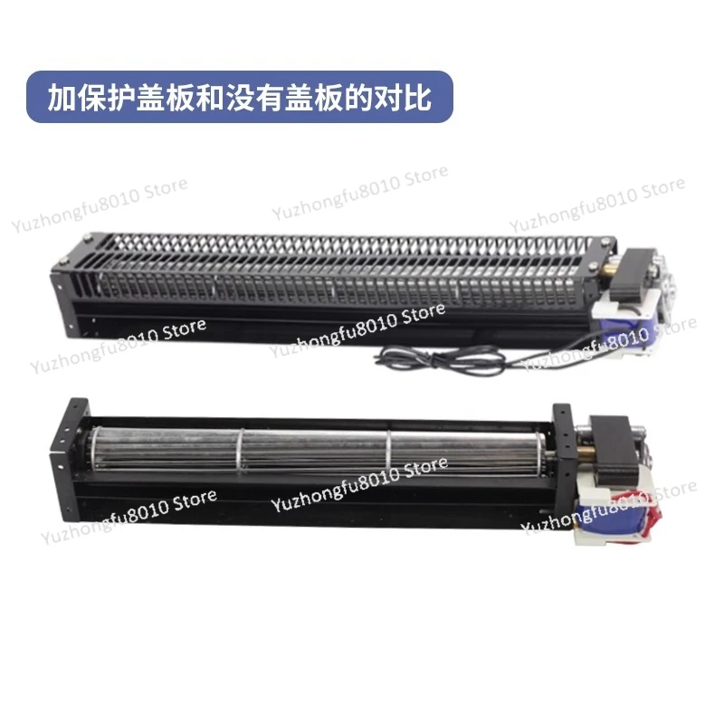 Cross flow fan, impeller diameter 30mm super long tubular fan, all copper wire silent long fan 220V