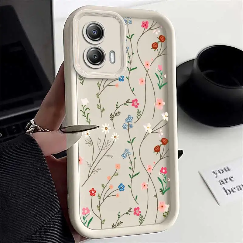 G53 Countryside Blooms Sky Eye Ladder Phone Case For Motorola Moto G53 Cover