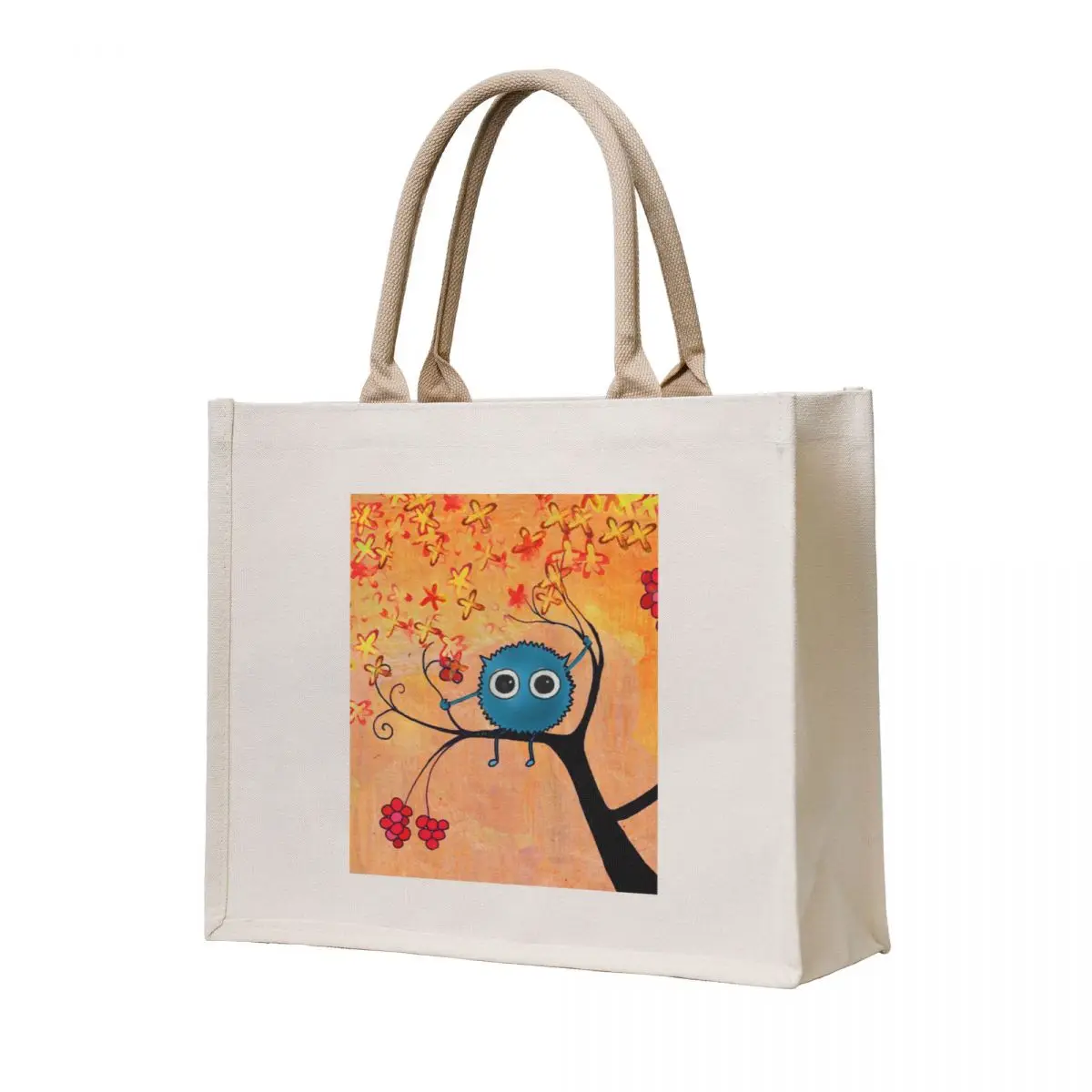 

happy monsters Tote Bag Women's shopper Canvas stote bag free delivery bags canvas bags