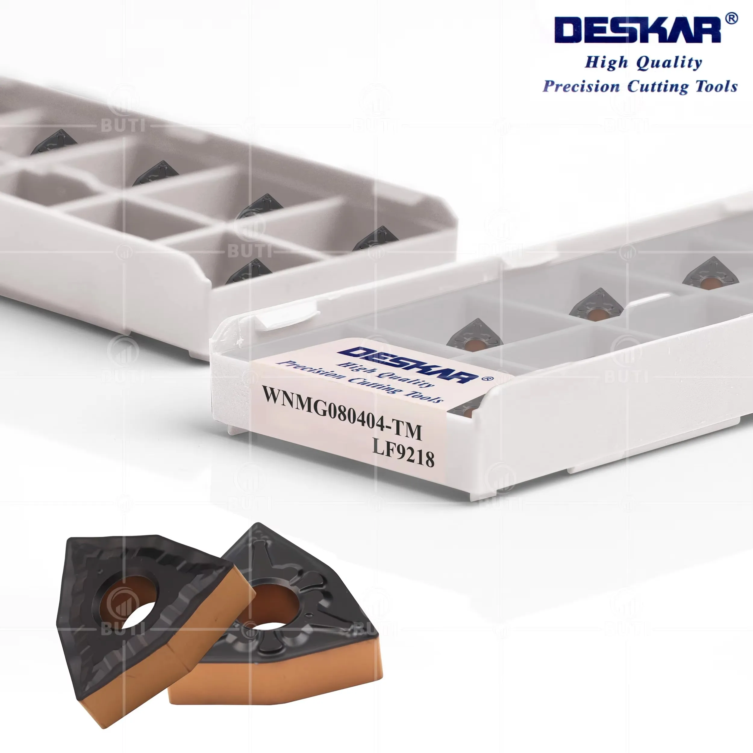 DESKAR 100% Original Turning Blade WNMG080404 WNMG080408 WNMG080412-HQ TM CQ PR CM PM ZM R-S L-S LF9218 CNC Lathe Carbide Insert