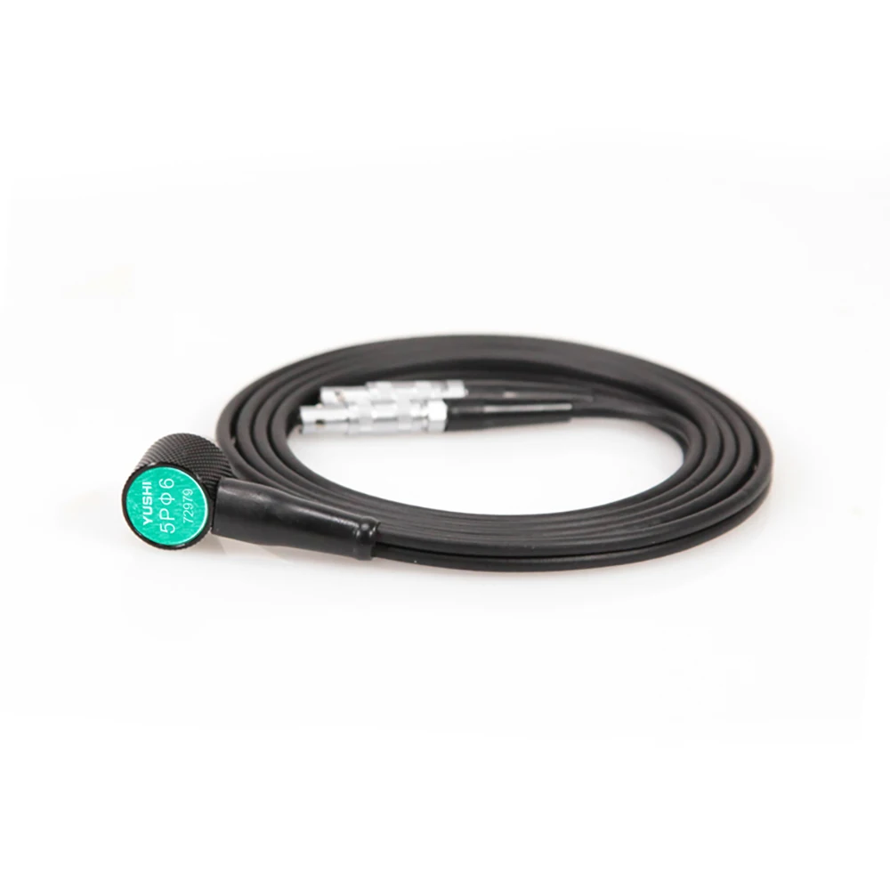 YUSHI ultrasonic thickness gauge probe 5MHz, diameter 6mm dual element transducers