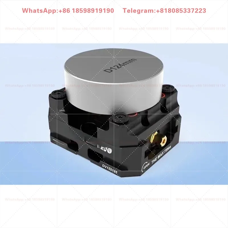 5 Axis Self Centering Vise Round Material 52mm 96mm Zero Point Quick Change Fixture 4 Axis CNC Machining Center V-jaw Vise
