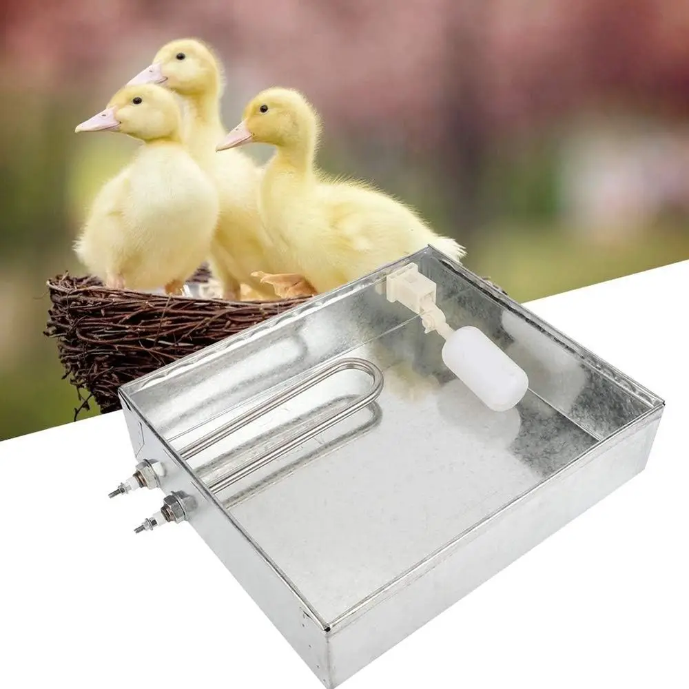 

Chicken Coop with Durable, Temperature-Controlled Water Basin for Birds