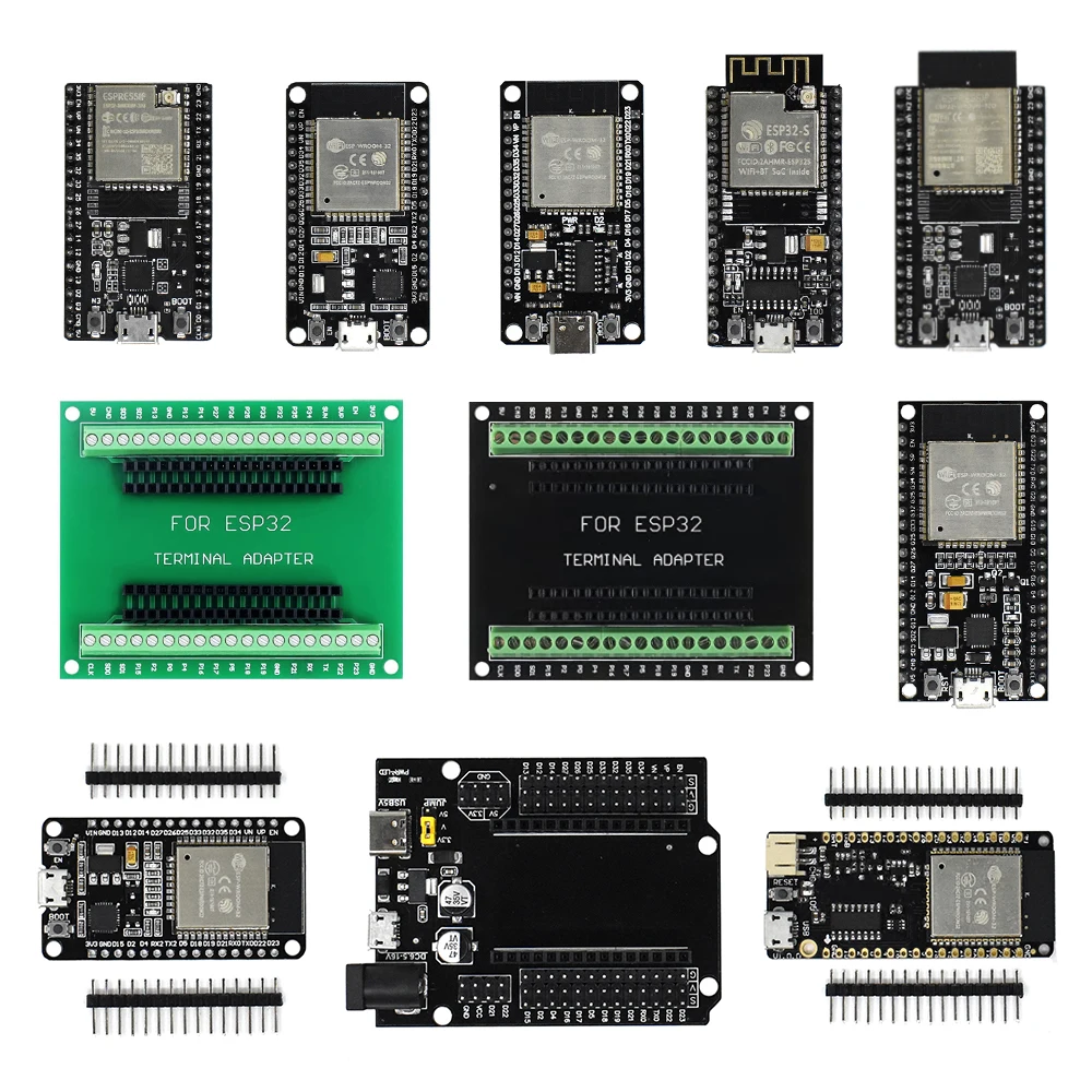 Плата для разработок ESP32, Wi-Fi и Bluetooth, сверхнизкое энергопотребление, два ядра, ESP-32, ESP-32S 32 аналогичных ESP8266