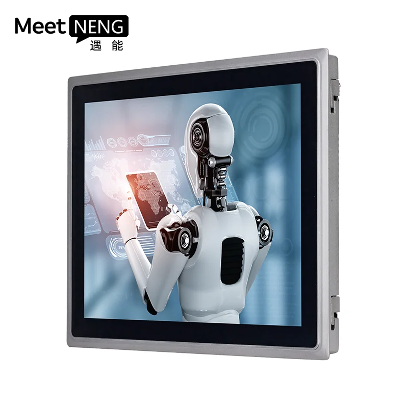 2026 10 12 15 17 19 21 Inch Android All in One PC Industrial Touch Screen Ip65 Lcd Industrial Pc Rs485 Rs232 Hmi Industrial Pane