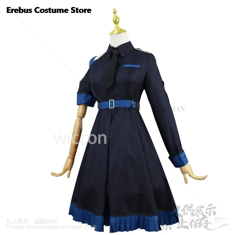 Anime Spel Gakuen Idolm @ Ster Cosplay Katsuragi Lilja Kostuum Pruiken Lolita Jurk Uniform Vrouw Sexy Halloween Verjaardagsfeestje Pak