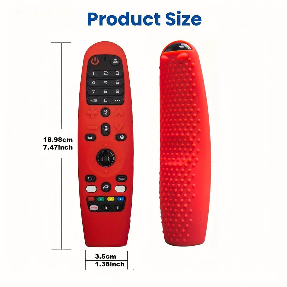 MRSVI Silicone Case For Smart TV Magic AN-MR19BA/MR18BA Remote Control Protective Cover For AN-MR600/MR650A/MR20GA AKB75855501