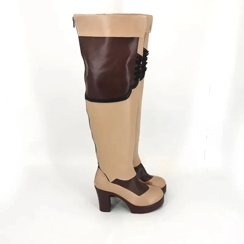 

A;3\v,7'd/Anime Shoes Rising of the Shield Hero Raphtalia Custom Made Cosplay Boots Halloween Costume Accessoriec;4'b,7'm\1/
