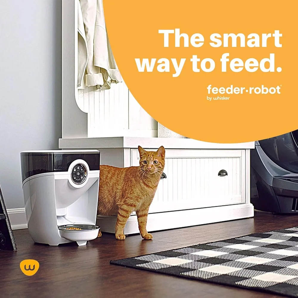 Smart, Automatic Pet Feeder, Feed Your Cat or Dog From Anywhere, Designed & Assembled in USA