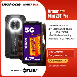 Ulefone Armor Mini 20T Pro 5G THERMAL BY FLIR® 4.7
