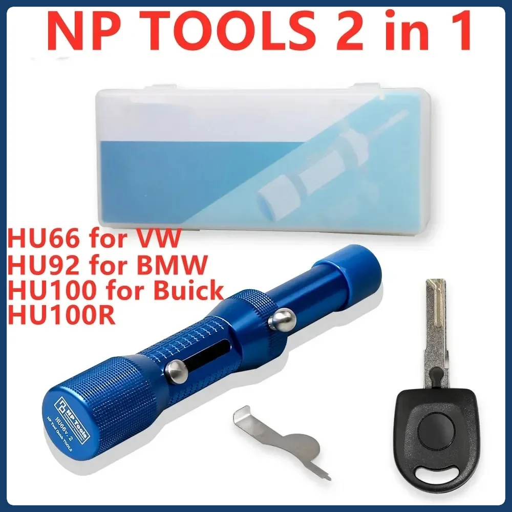 NP TOOLS 2 in 1 A+ HU66 V.2 for Audi VW HU92 V.2 for BMW HU100 for Buick Chevrolet HU101 For Ford Auto Locksmith