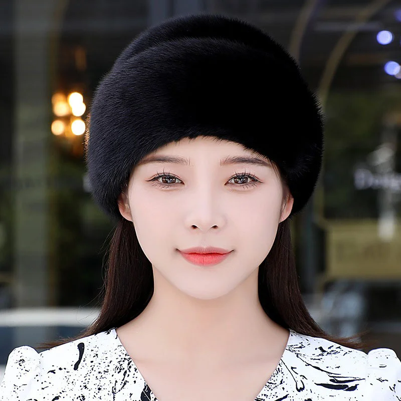 

Winter Fisherman Hat Women's Casual Knitted Hat New Warm Thickened Elastic Hat Fashion Solid Color Classic Top Hat