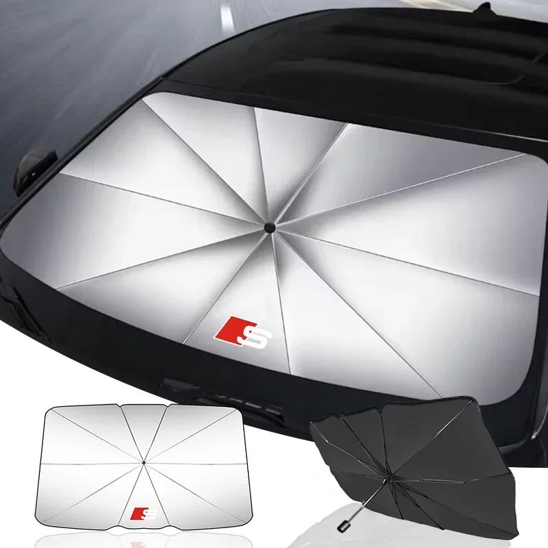 

Car Windshield Sun Shade Cover Front Rear Side Window Sunshade Visor Protector For Audi Sline A3 A4 A5 A6 A7 A8 Q3 Q7 Q5 Q8