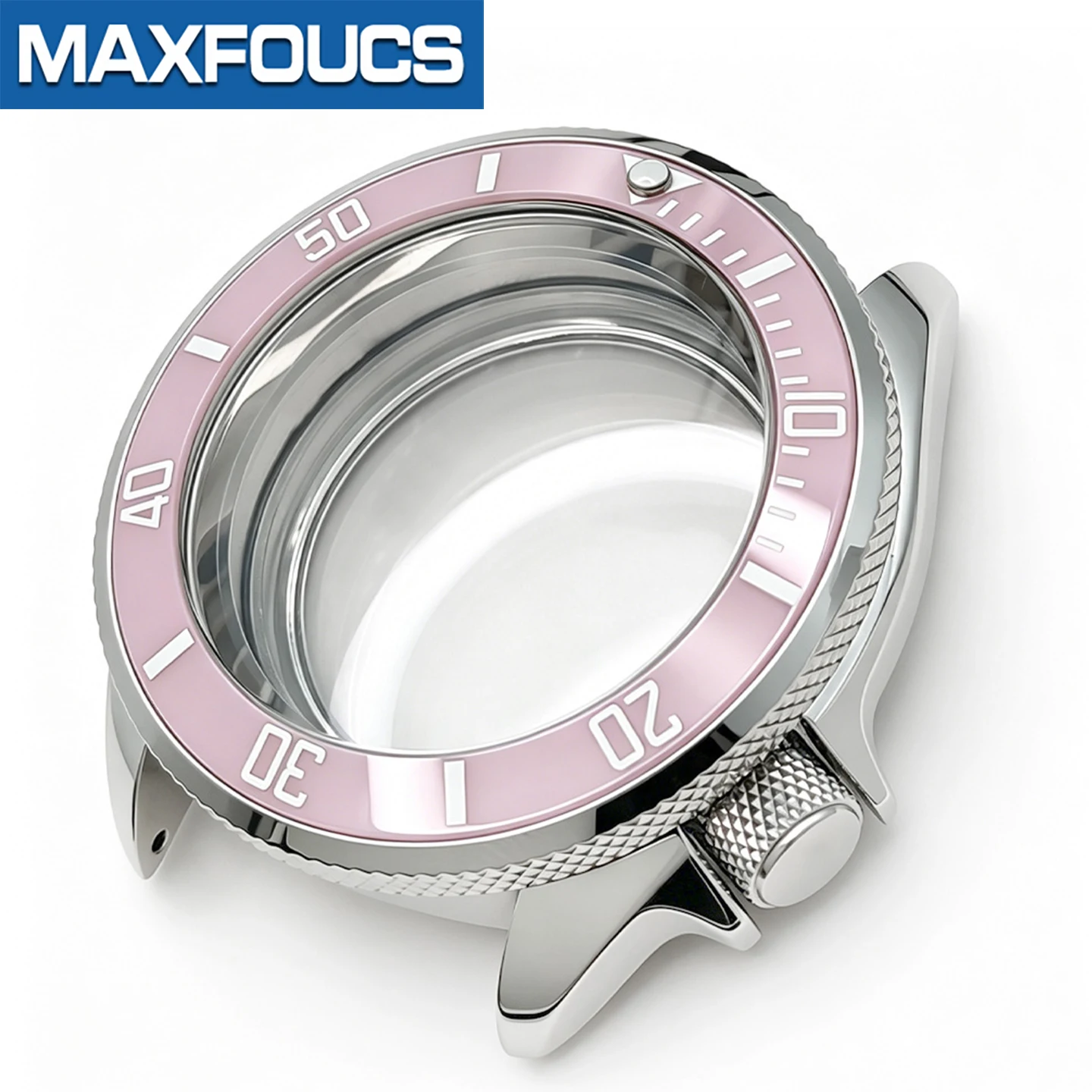 Prospex Geränderte Lünette SKX 3.8 Uhrengehäuse-Set Silber Poliert Passend für NH35/NH36/NH34 MOD Uhrengehäuse-Teile Saphir-Einsatz Maßanfertigung – Detail 13