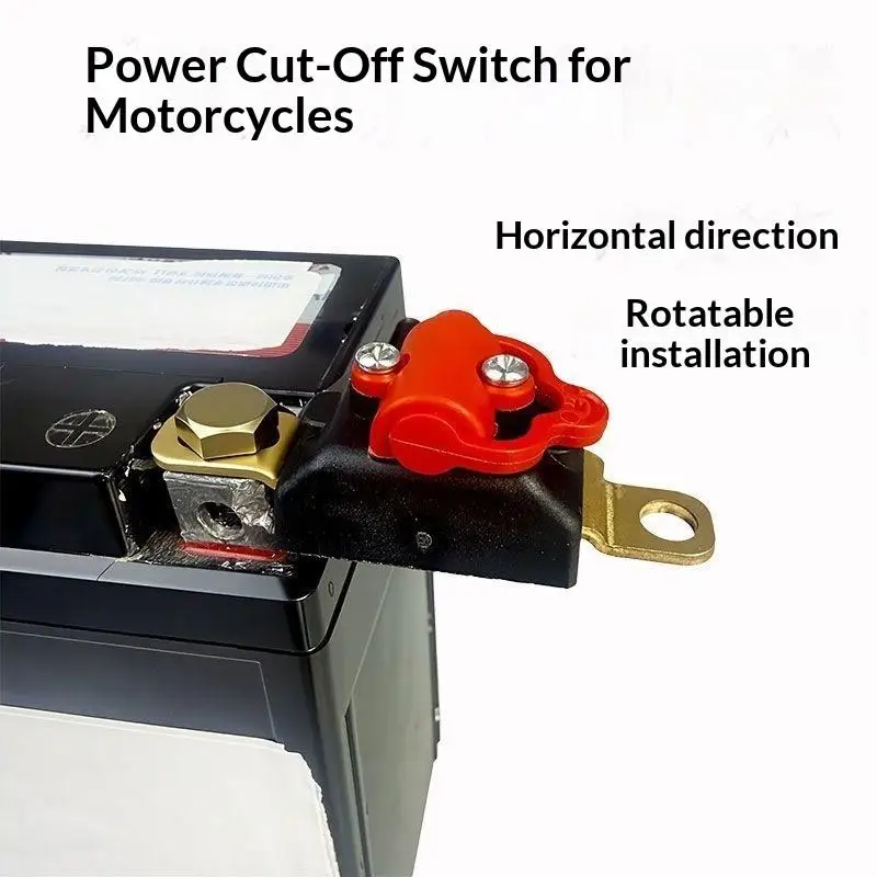 Anti Leakage ATV Battery Disconnect Tool Isolation Breaker For Motorcycle Car Boat RV Truck Prevent Current Loss Universal 12V