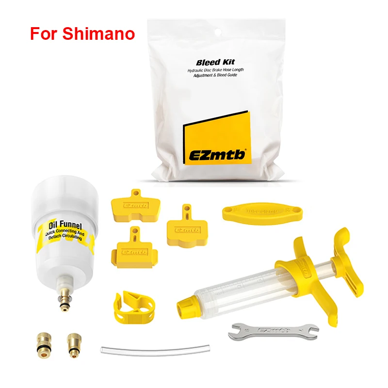 Bicycle Hydraulic Disc Brake Bleed Kit Tools For SHIMANO, SRAM, Avid, MAGURA MTB Road Bike Repair Tool Professional Ezmtb 2022