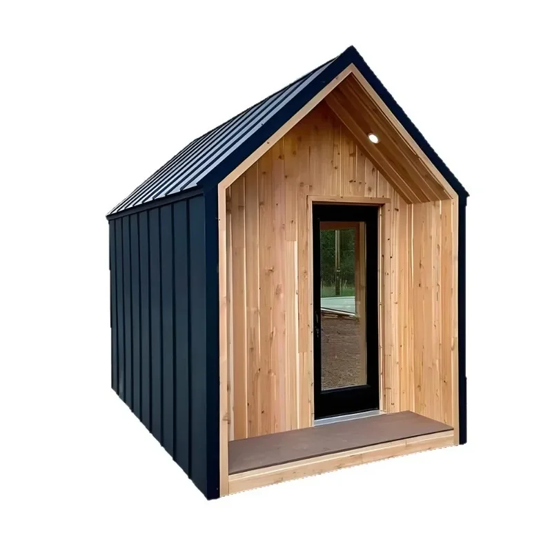 Dry steam sauna room Spire dry steam sauna room Solid wood thickened sweat steam infrared heating sauna room