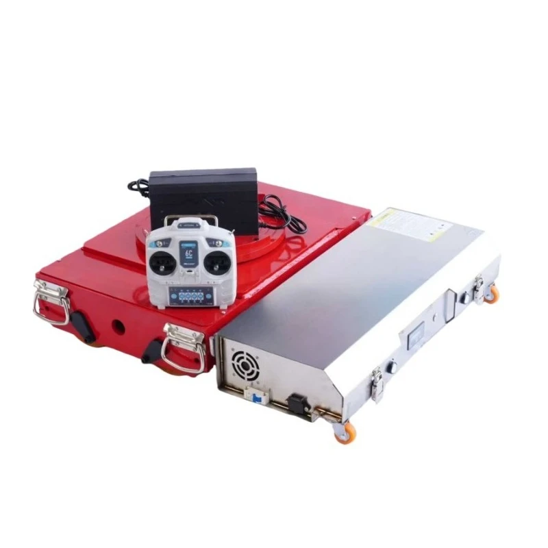 30T 50T Cargo Rigger Moving Tool ElectricTrolley Pallet Truck Remote Operated Moving Roller