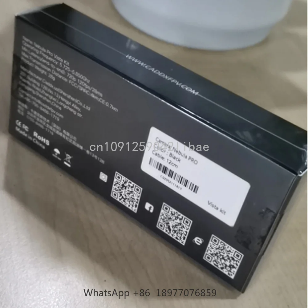 Caddx Nebula Pro Vista Kit HD Digital FPV Video Transmission System Camera 720p/120fps 2.1mm 150 For RC FPV Drone DJI Goggles