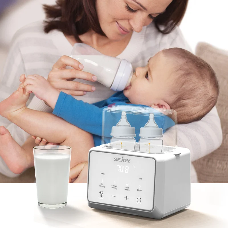 Sejoy 220V Baby Bottle Warmer Multi function Fast Baby Food Heater Milk Warmer Steriliser with ACcurate Temperature Control