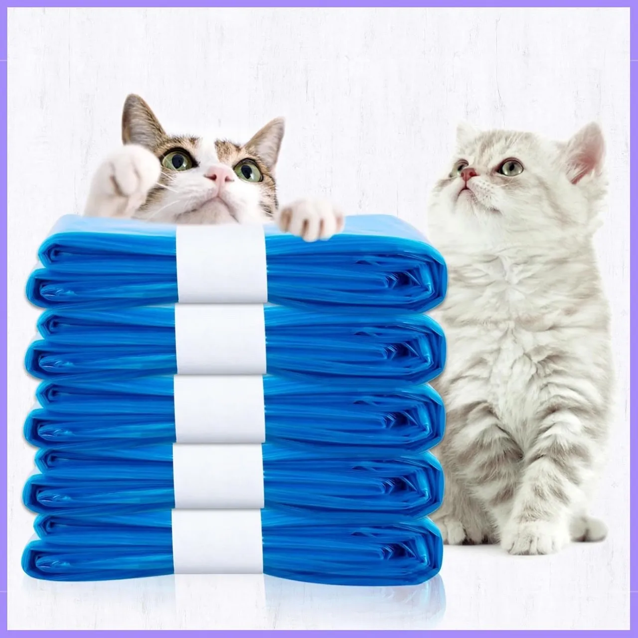 1/5/10Pcs 보라색 기저귀 양동이 리필 가방 Angelcare Trash For Sangenic Tommee Tippee For Twist & Click For Genie For Munchkin