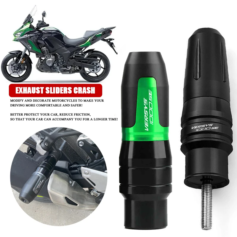 For VERSYS1000SE Versys 1000 SE 2019-2022 Motorcycle CNC Accessoires Falling protection Exhaust Slider Crash pad slider