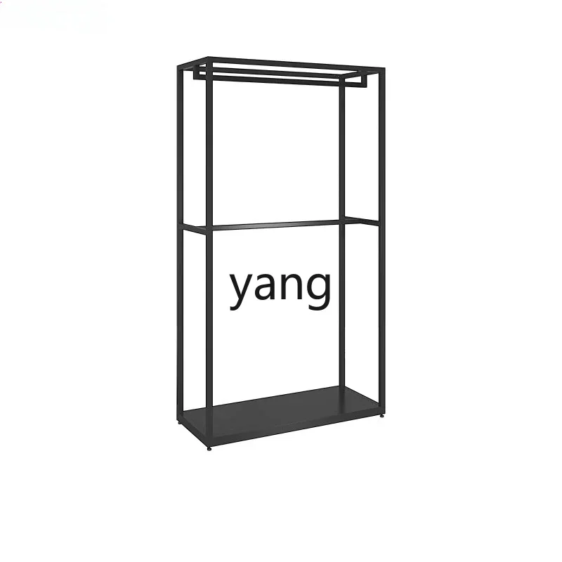 YJQ clothing store display shelf display bold steel wall high cabinet