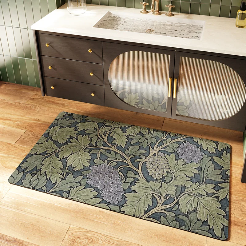 

Быстросохнущий и быстросохнущий коврик для ног для домашней ванной комнаты