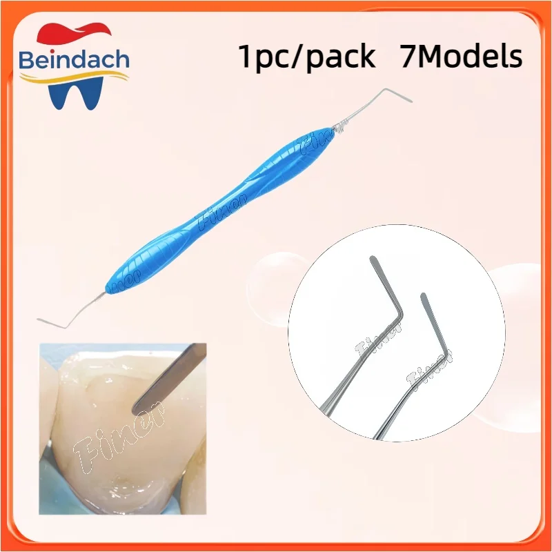 

1 шт. Стоматологические шпатели для композита с двойной силиконовой ручкой, для эстетической реставрации