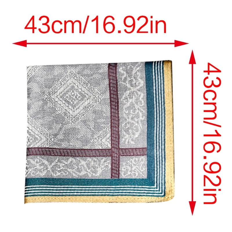 Pañuelo algodón multiusos, pañuelo elegante para cara, absorbente para sudor, envío directo