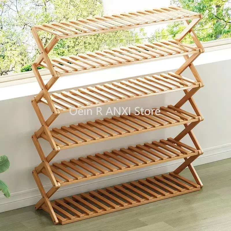 

Free Installation Folding Multi-Layer Shoe Rack Simple Filing Economic Racks Dormitory Space Saving Storage Scarpiere Furniture