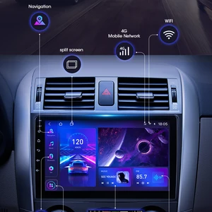 9 Corolla 2011 için merkezi multimedya için en iyi 10 satış - №1