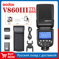 Godox V860III TTL HSS 2.4G Speedlite V860III-C V860III-N V860III-S Camera Flash for Canon Sony Nikon Fuji Olympus Pentax Camera