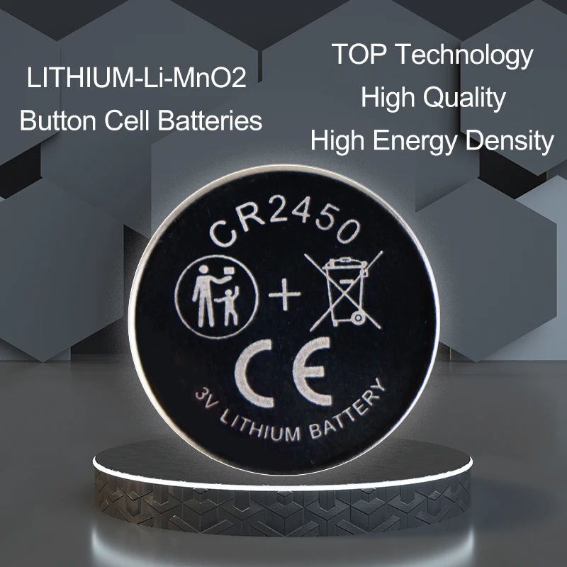 50/100PCS CR2450 3V Lithium Battery cr2450 Coin Batteries 550mAh Capacity Button Coins Cell for Watch Calculator Toys Car Remote