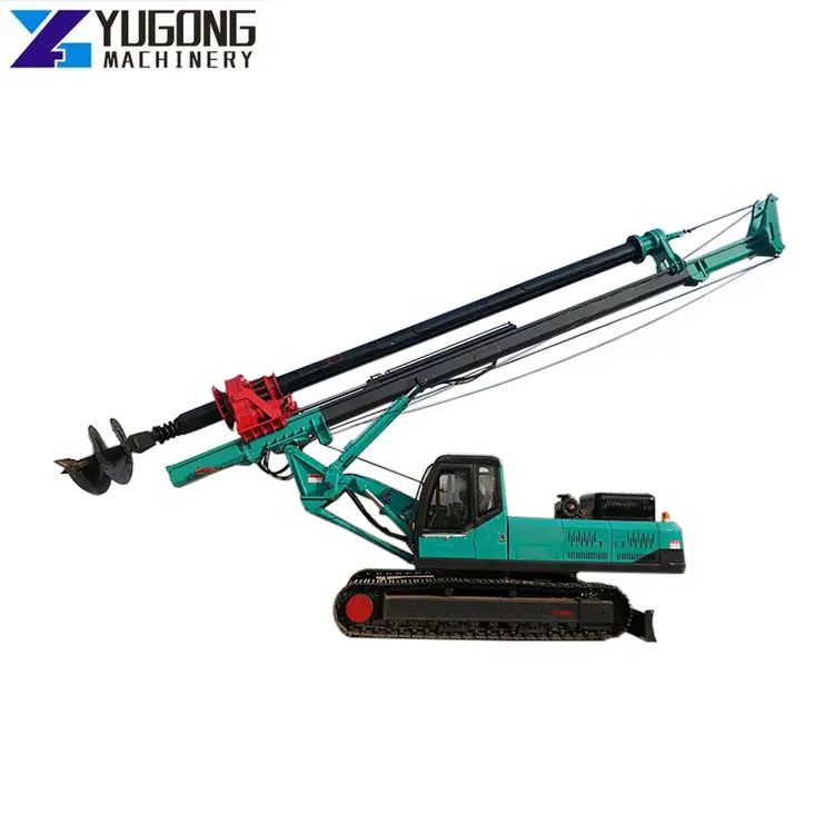 YG Drilling Rigs Auger Rotary Drill Rigs Hydraulic Deep Bore Hole Water Well Rotary Drilling Rig Water Well Drilling Machine