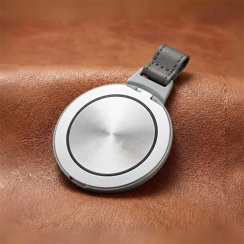 

360° Ring Rotating Magnetic Stand Holder Phone Lanyard Outdoor Portable Universal Case Card Cord Clip Hang Anti-lost Wrist Strap