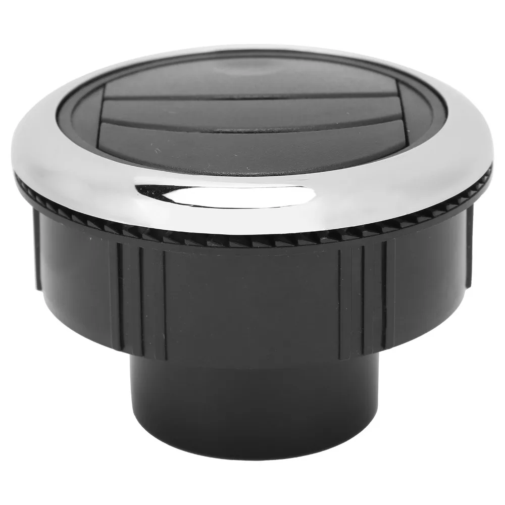 

Крышка розетки 87 мм Выходная крышка для кондиционера Черная круглая форма Воздуховыпускное отверстие переменного тока ABS Вентиляционное отверстие для автофургона