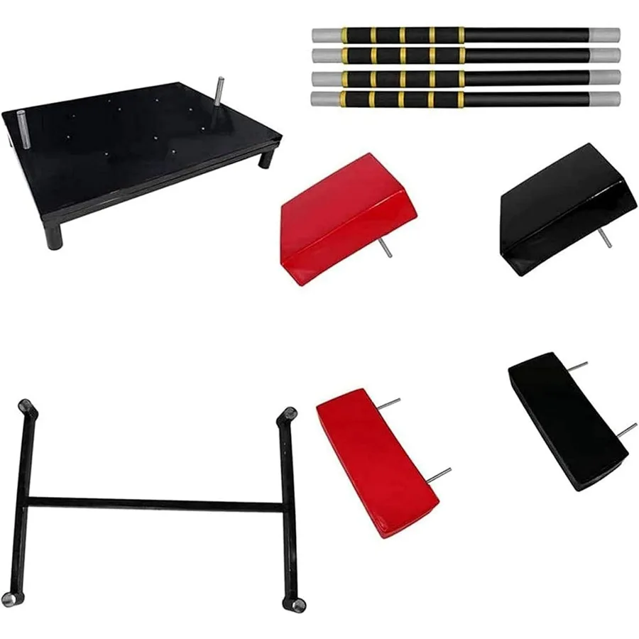 معدات اللياقة البدنية لطاولة المصارعة ذات الذراع القياسية مع مادة هيكل فولاذي مثالية للترفيه المنزلي أو المكتبي، Bla المتين