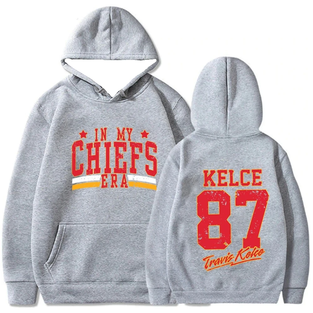 بلوفر My Chiefs Vintage Ag بلوفر بأكمام طويلة مع قلنسوة ملابس الشارع الشهير للخريف/الشتاء بأكمام طويلة للجنسين Harajuku #4