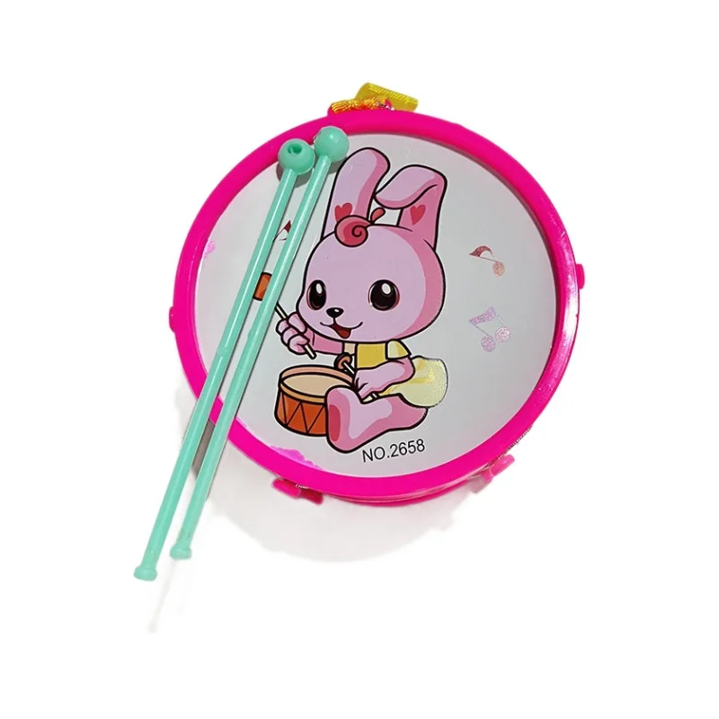 Instrumento Musical de dibujos animados para niños, juguetes, tambor de percusión, diversión, sonido de percusión, rompecabezas, juguetes, regalos de cumpleaños
