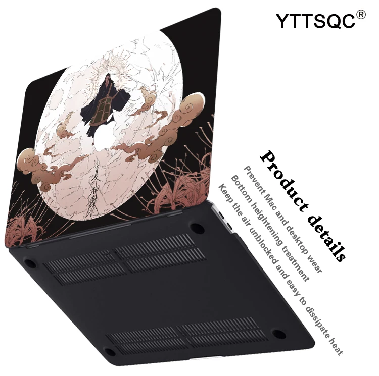 Imagem -04 - Geto Suguru Anime Hard Shell para Laptop Jujutsu Kaisen A3113 Apple Macbook Air m2 m1 Pro 13 14 16 Mac A2681 A2337 A2338