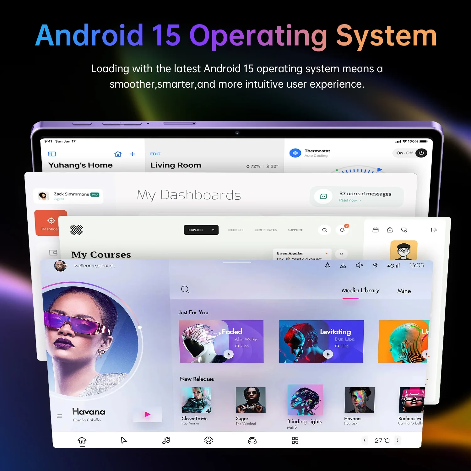 Tablet Pad 16 Pro 10,1 cala Android 15 16GB+1TB Dual SIM 10000mAh MSnapdragon 8 Gen3 Core WIFI+GPS