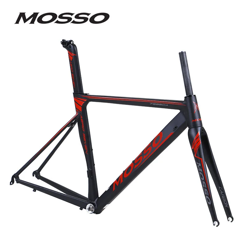 739SCA Quick Release 46/49/52//55CM Road Frame 700C Wheel Diameter 6061 Aluminum Alloy Highway Frame DIY Bicycle Accessories