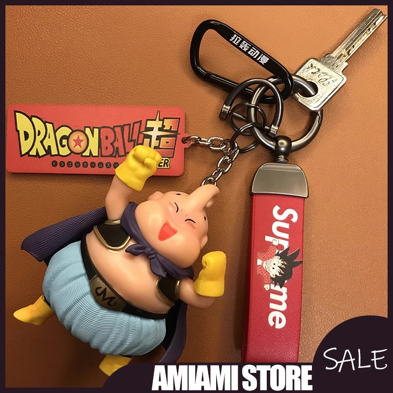 

12 см Dragon Ball Majin Buu брелок автомобильная сумка аксессуар для мужчин/женщин милая плюшевая игрушка настольная статуя подарки на день рождения и Рождество игрушка