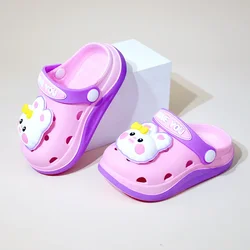 Children's Slippers Indoor Non-slip Boys Shoes and Girls Summer Baby Home Slippers Kids